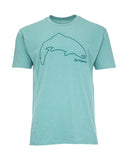 Simms Men's Trout Outline T-Shirt CLOSEOUT