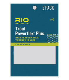 Rio Powerflex+ Trout Leader 2pk 9ft