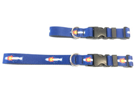 Rep Your Water Dog Collar CO Flag