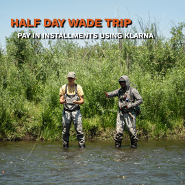 Guided Half Day Wade Trip - Klarna Pay