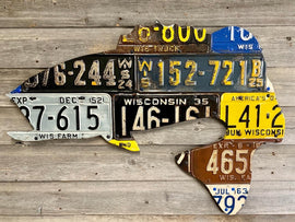 Cody's Fish License Plate Creations - Bass