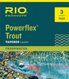Rio Powerflex Trout Leader - 7.5 ft. - 3 Pack