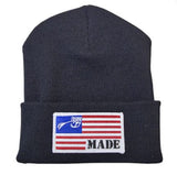 Rising Rolled Beanie USA Made
